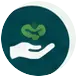 Hands offering support