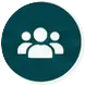 People grouped together